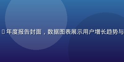 短视频行业2026年度报告封面，数据图表展示用户增长趋势与内容消费习惯变化